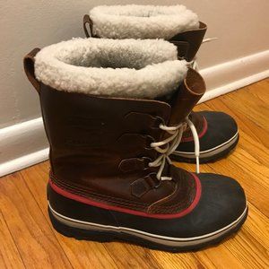 Sorel Caribou Winter boot with wool liner 11.5